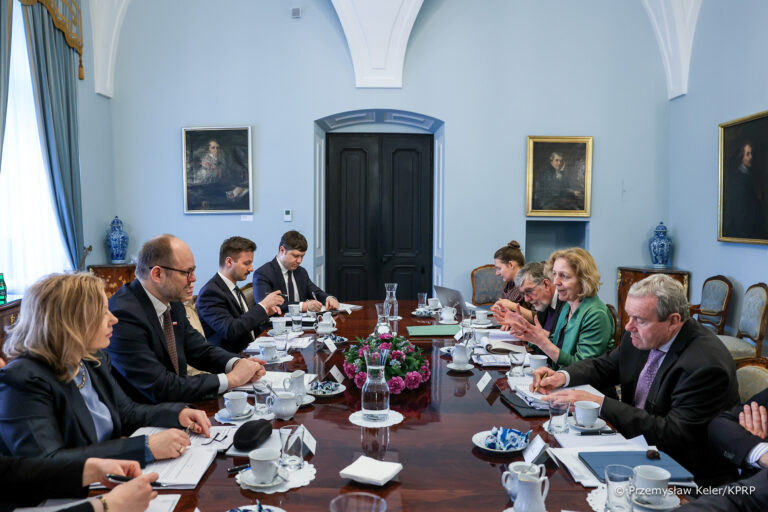Szef BPM spotkał się w Pałacu Prezydenckim z przedstawicielami Komisji Weneckiej