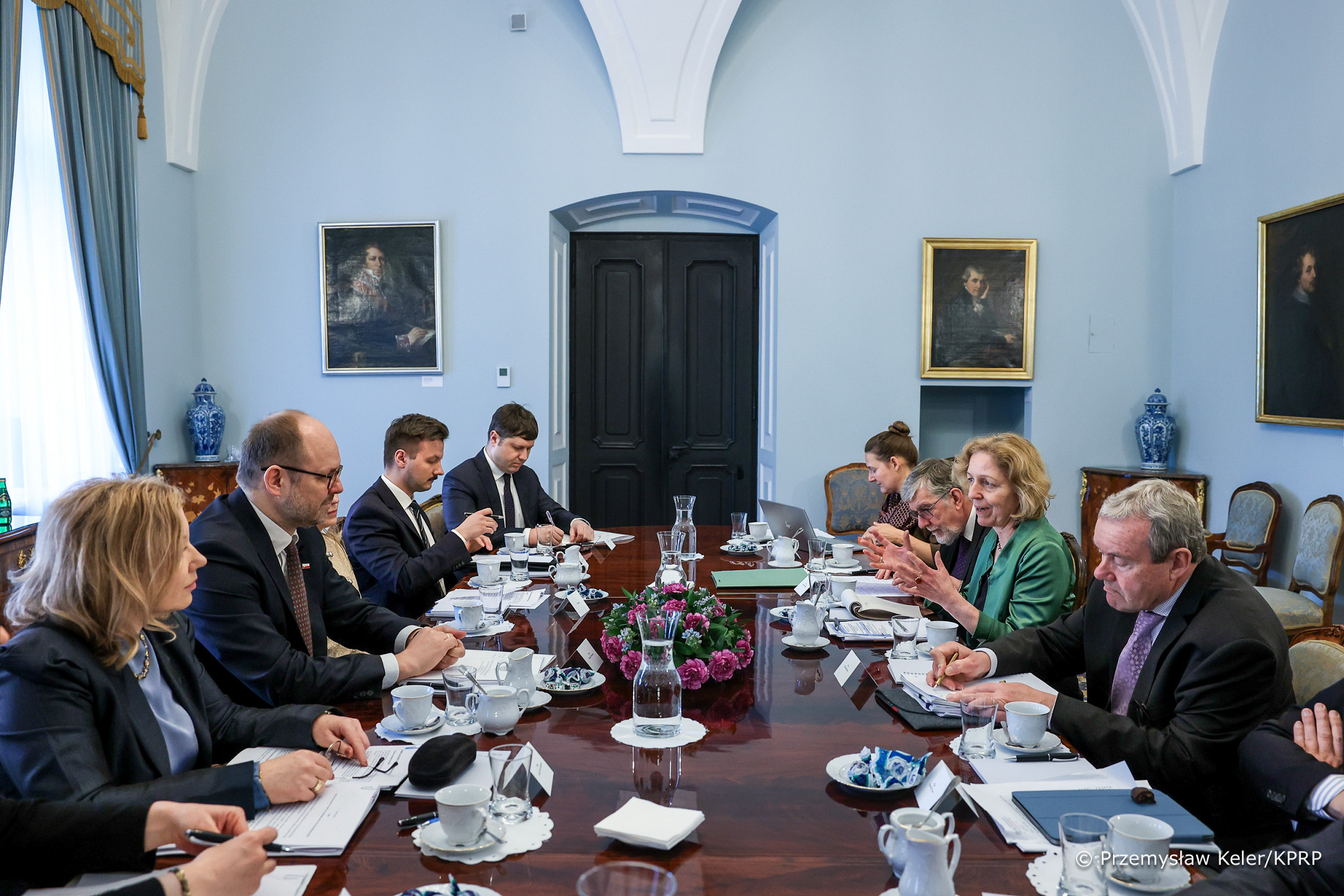 Szef BPM spotkał się w Pałacu Prezydenckim z przedstawicielami Komisji Weneckiej
