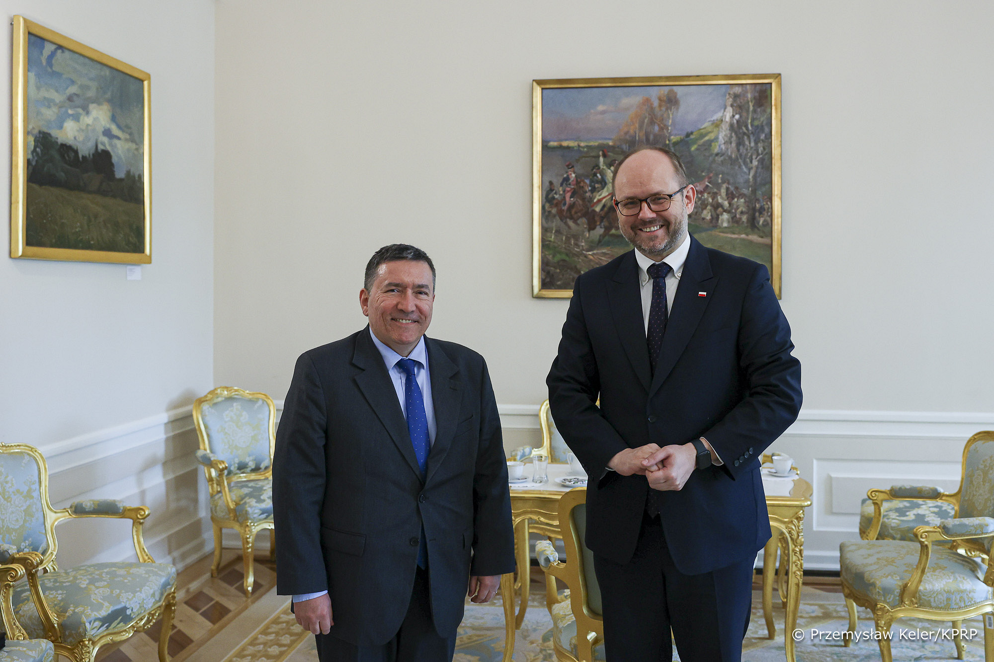 Szef BPM przyjął Ambasadorów Tunezji i Chile w Pałacu Prezydenckim - Paragraf