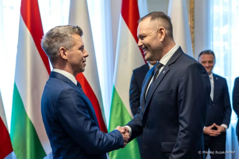 Prezydent Nawrocki przyjął Premiera Węgier Pétera Magyara w Belwederze - Paragraf