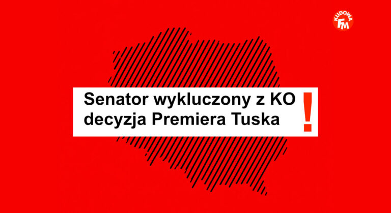 Senator wykluczony z KO