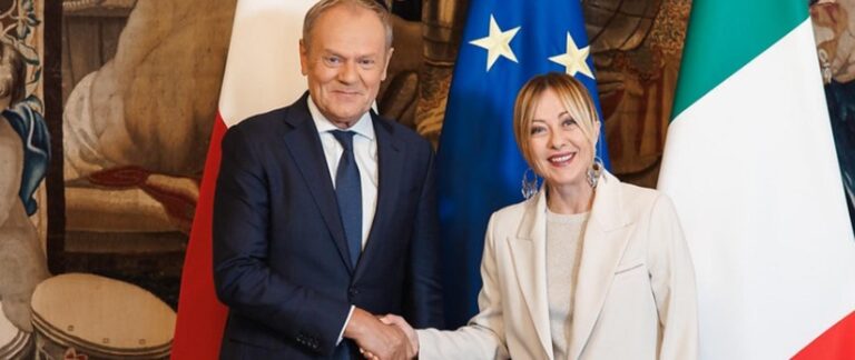 Tusk i Meloni o nowej współpracy Polski i Włoch - Paragraf
