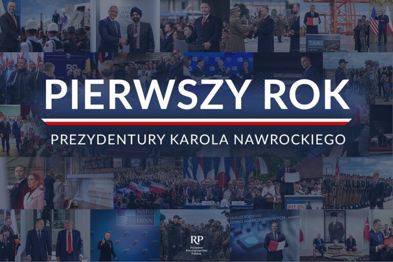 Karol Nawrocki podsumował pierwszy rok prezydentury - Polityka