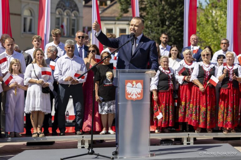 Karol Nawrocki odwiedził Skawinę i podsumował kadencję - Polityka
