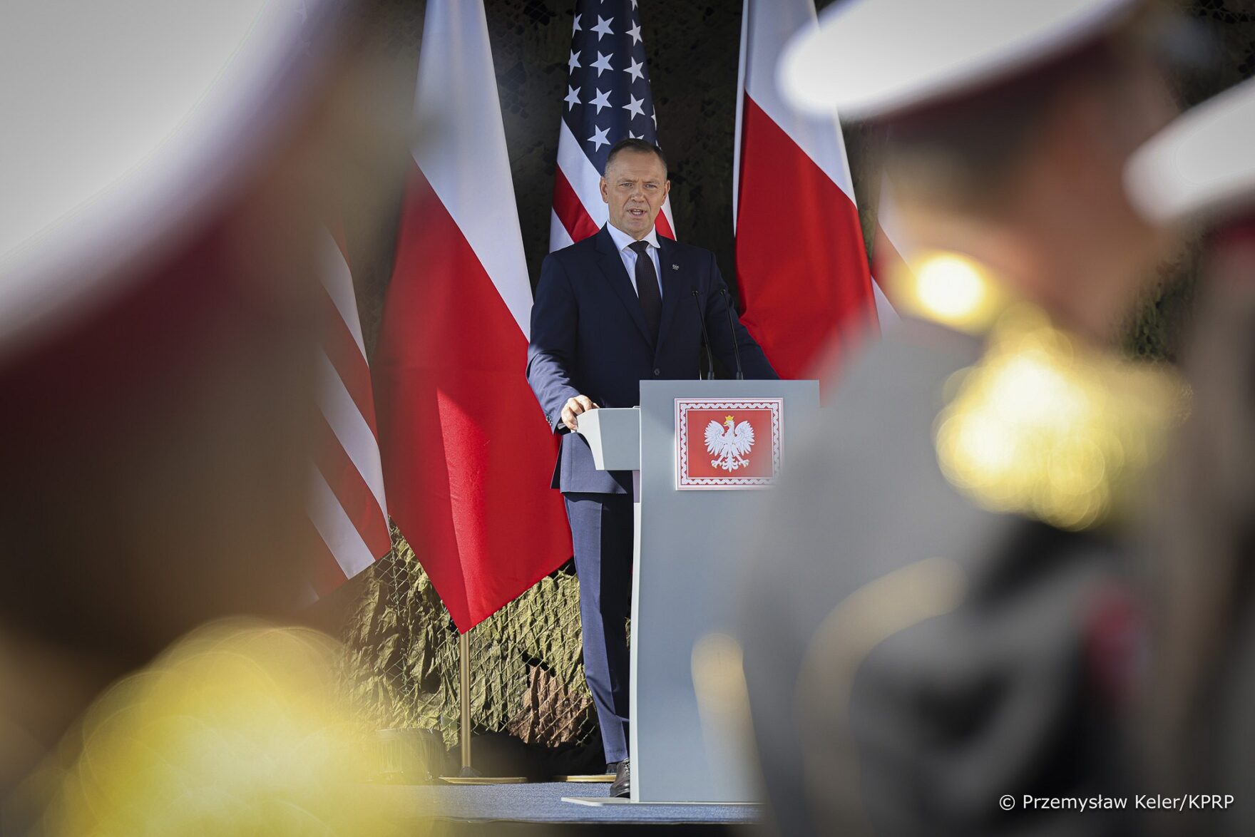 Prezydent RP podkreślił siłę sojuszu z USA w Olesznie - Polityka
